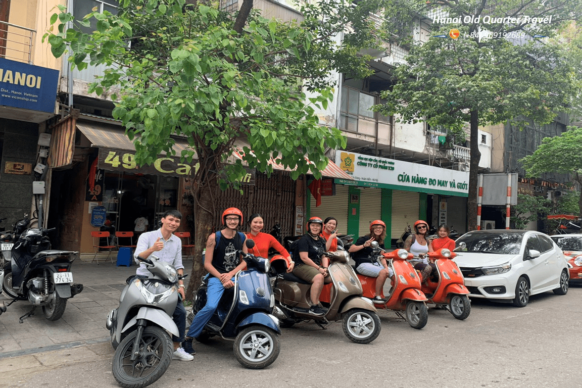 Hanoi Sightseeing Motorbike Tour
