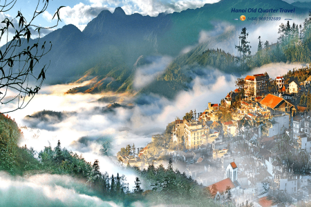 Sapa Tour 2 Days- 1 Night at  3 Star Hotel By Night Train From Hanoi