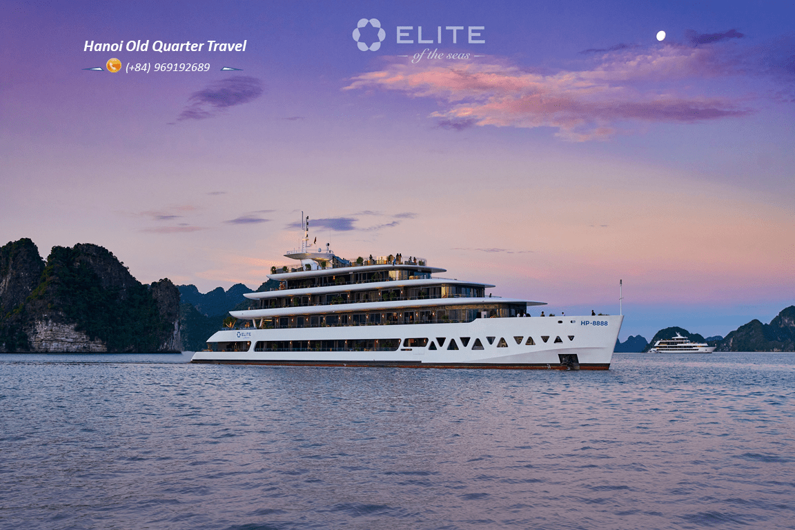 ELITE OF THE SEAS CRUISE – BEST LUXURY 6 STAR CRUISE IN LAN HA BAY
