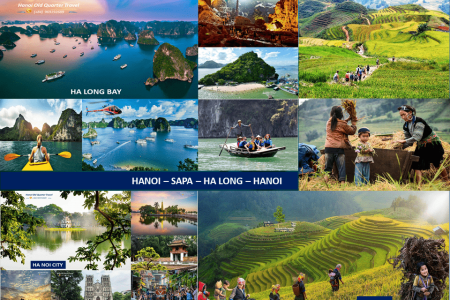 VIETNAM NORTH PACKAGE TOUR (Hanoi – Sapa – Ha Long – Hanoi  5 Days / 4 Nights)
