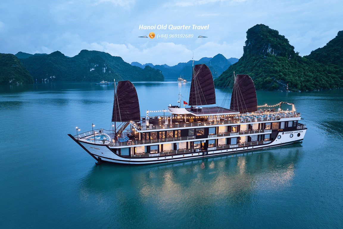 AMANDA LUXURY CRUISE- A 5 STAR CRUISE IN LAN HA BAY