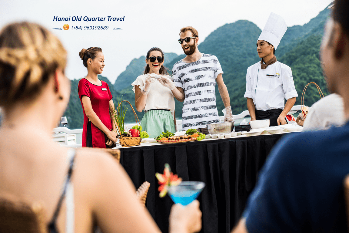AU CO CRUISE – A LUXURY 5 STAR CRUISE IN HA LONG & LAN HA BAY