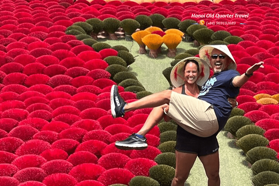 Half-Day Tour to Quang Phu Cau Incense Village & Chuong Village