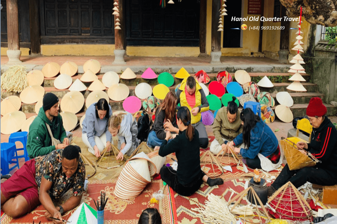 Half-Day Tour to Quang Phu Cau Incense Village & Chuong Village