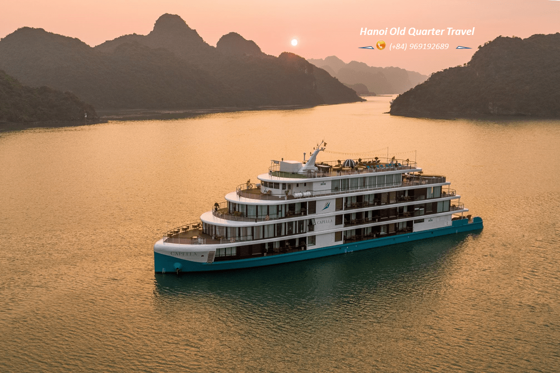 CAPELLA CRUISE- A LUXURY 5 STAR CRUISE IN LAN HA BAY