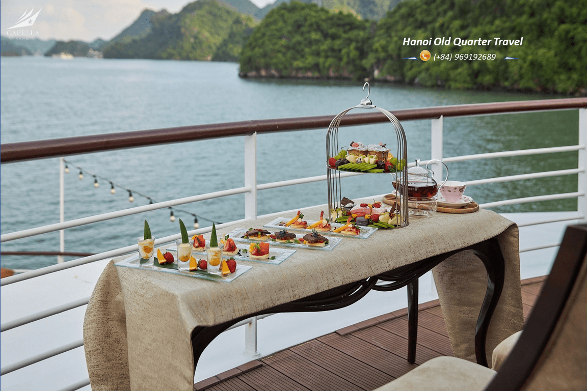 CAPELLA CRUISE- A LUXURY 5 STAR CRUISE IN LAN HA BAY
