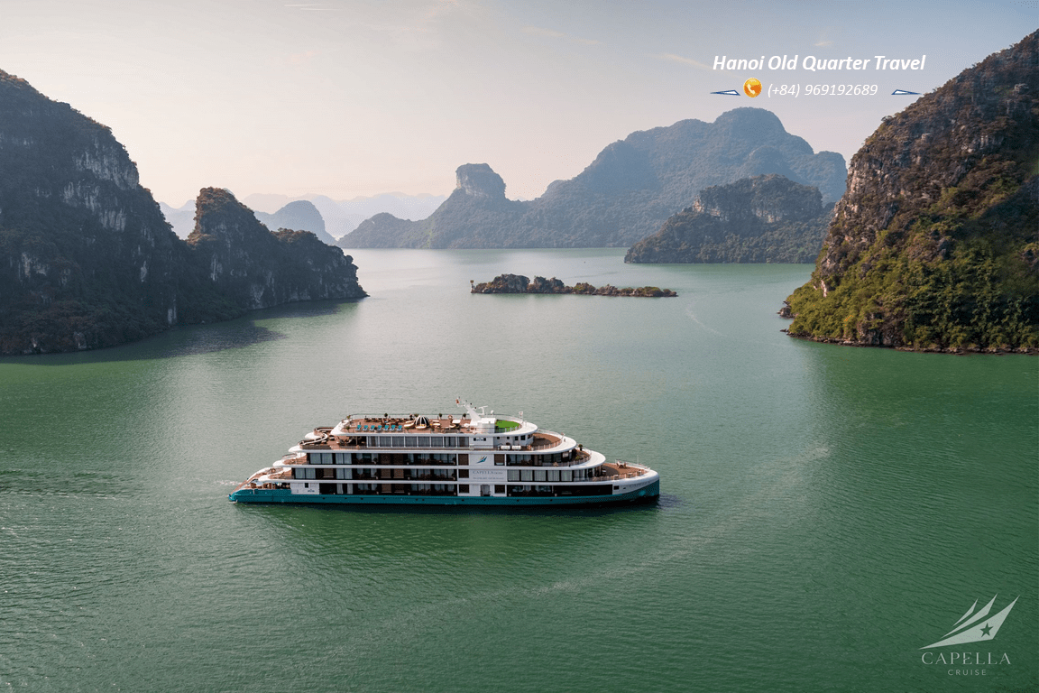CAPELLA CRUISE- A LUXURY 5 STAR CRUISE IN LAN HA BAY