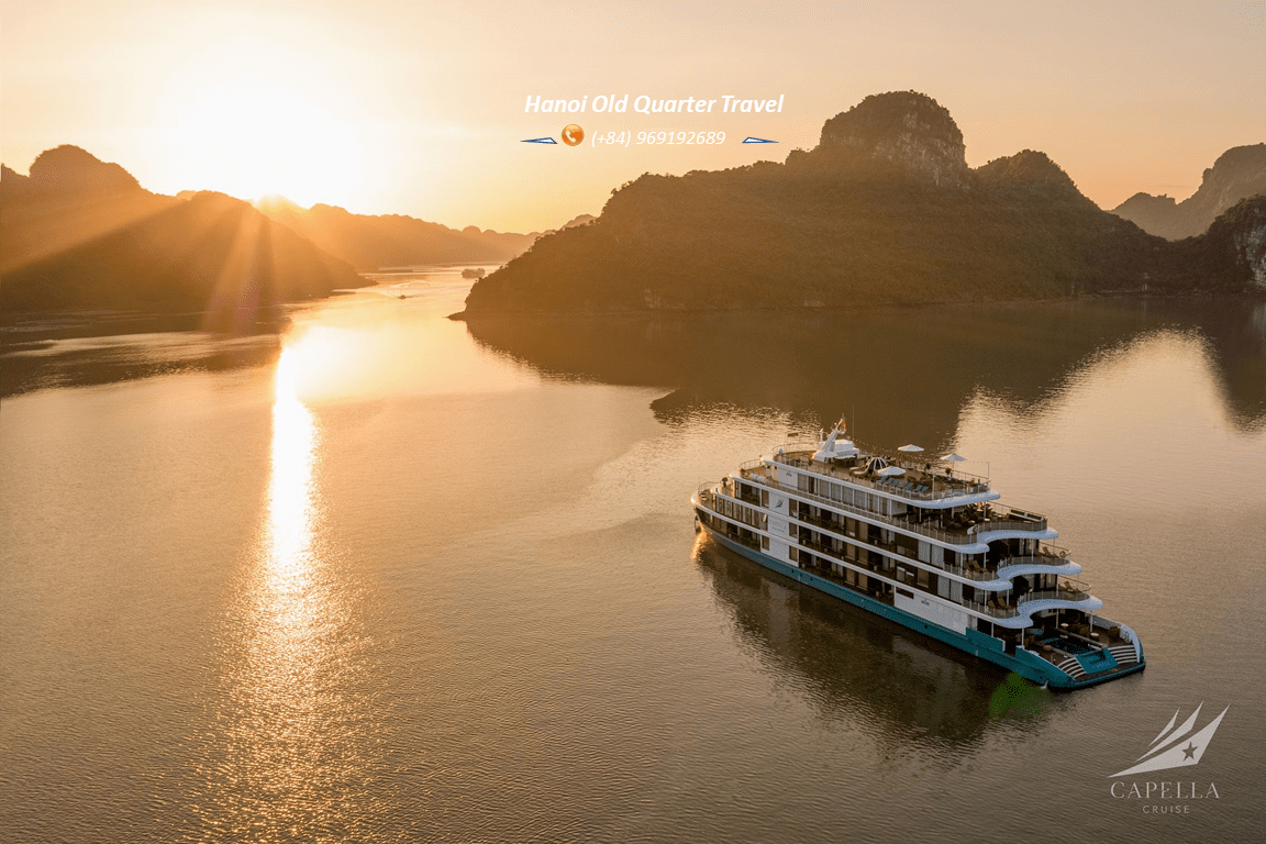 CAPELLA CRUISE- A LUXURY 5 STAR CRUISE IN LAN HA BAY