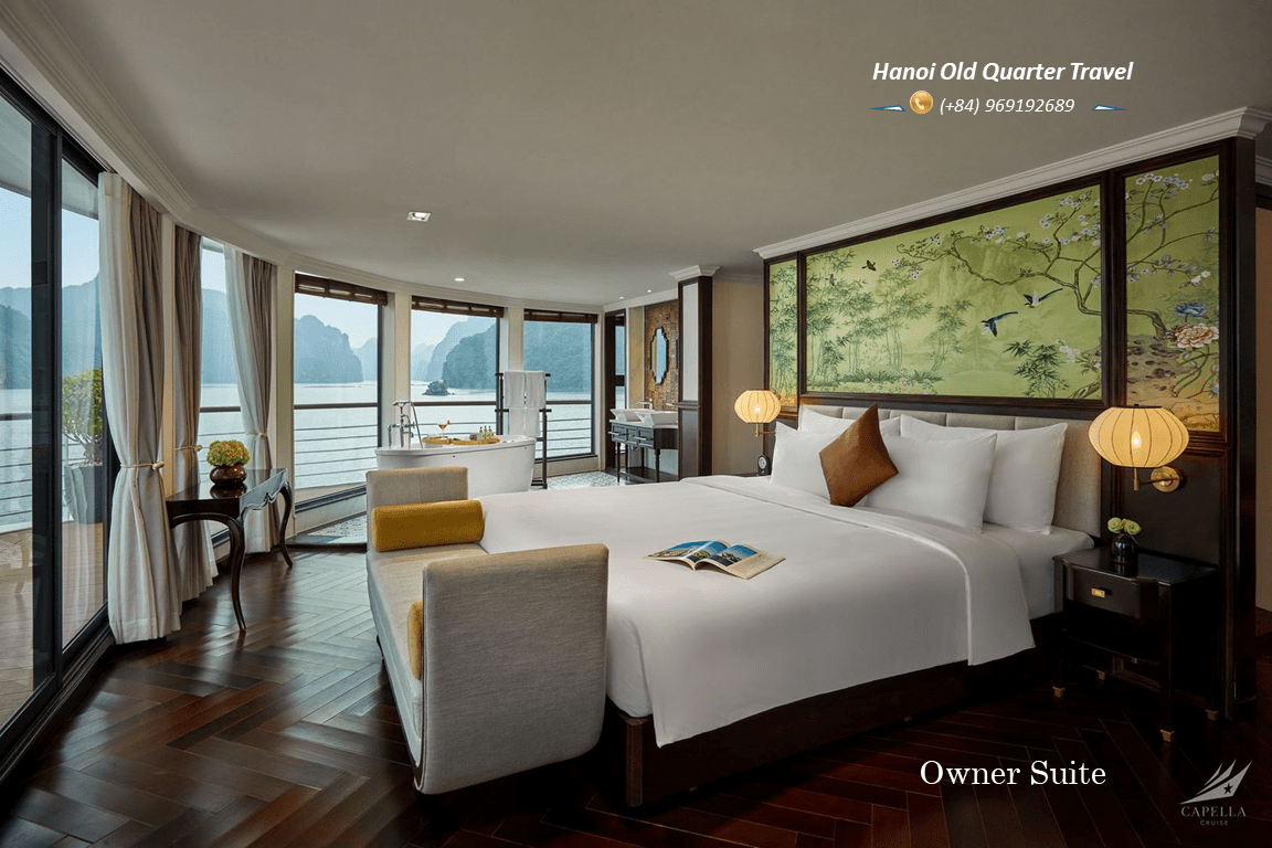 CAPELLA CRUISE- A LUXURY 5 STAR CRUISE IN LAN HA BAY