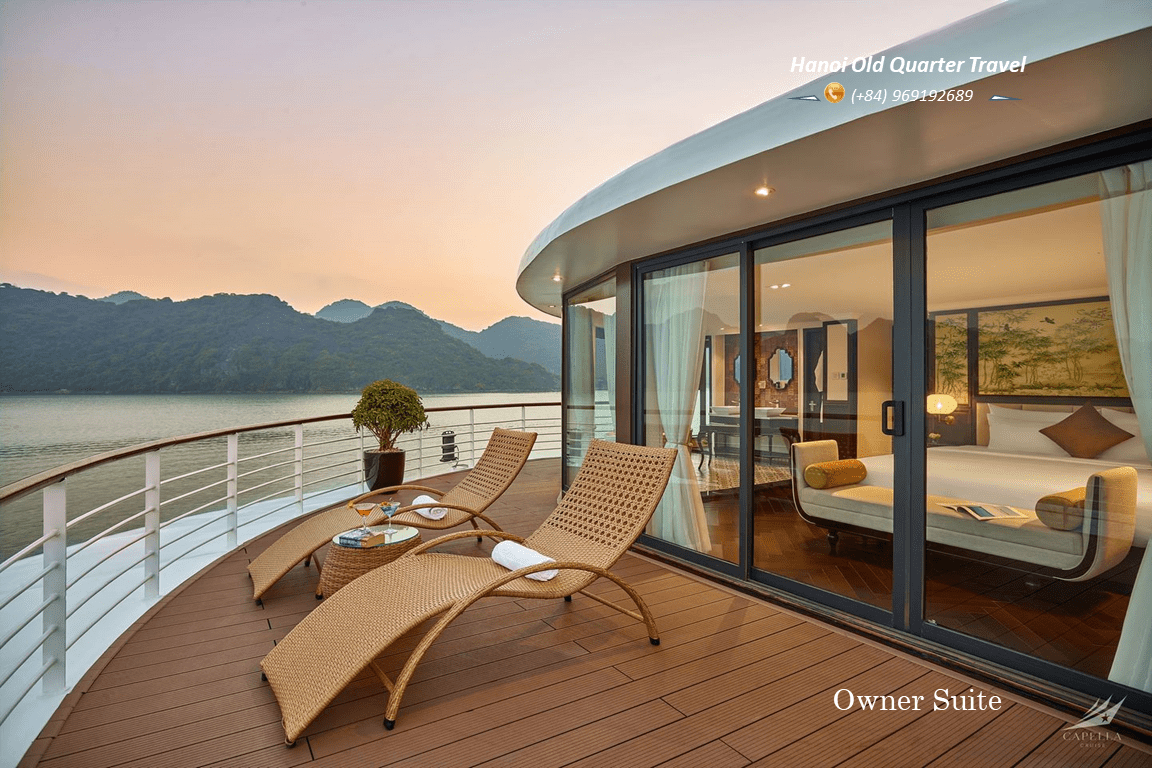 CAPELLA CRUISE- A LUXURY 5 STAR CRUISE IN LAN HA BAY