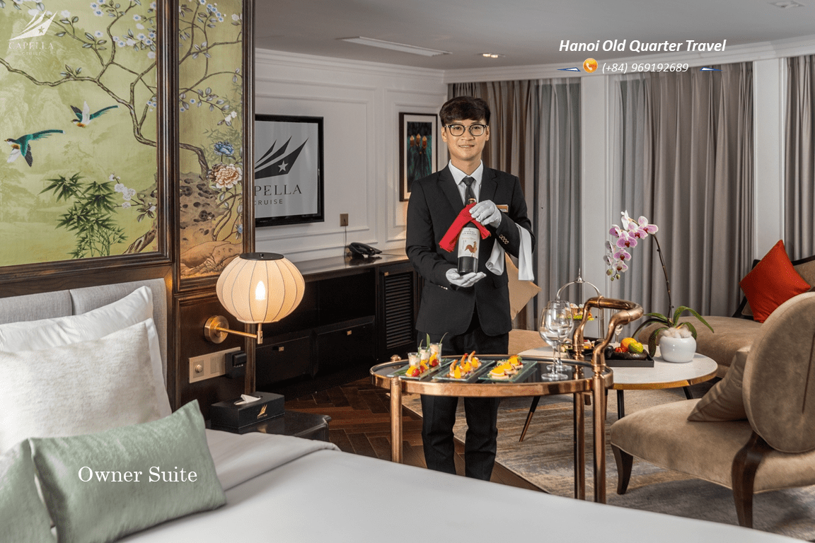 CAPELLA CRUISE- A LUXURY 5 STAR CRUISE IN LAN HA BAY