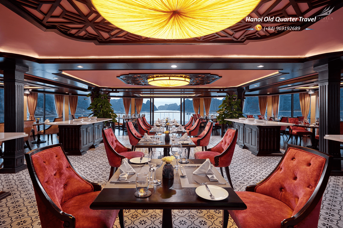 CAPELLA CRUISE- A LUXURY 5 STAR CRUISE IN LAN HA BAY