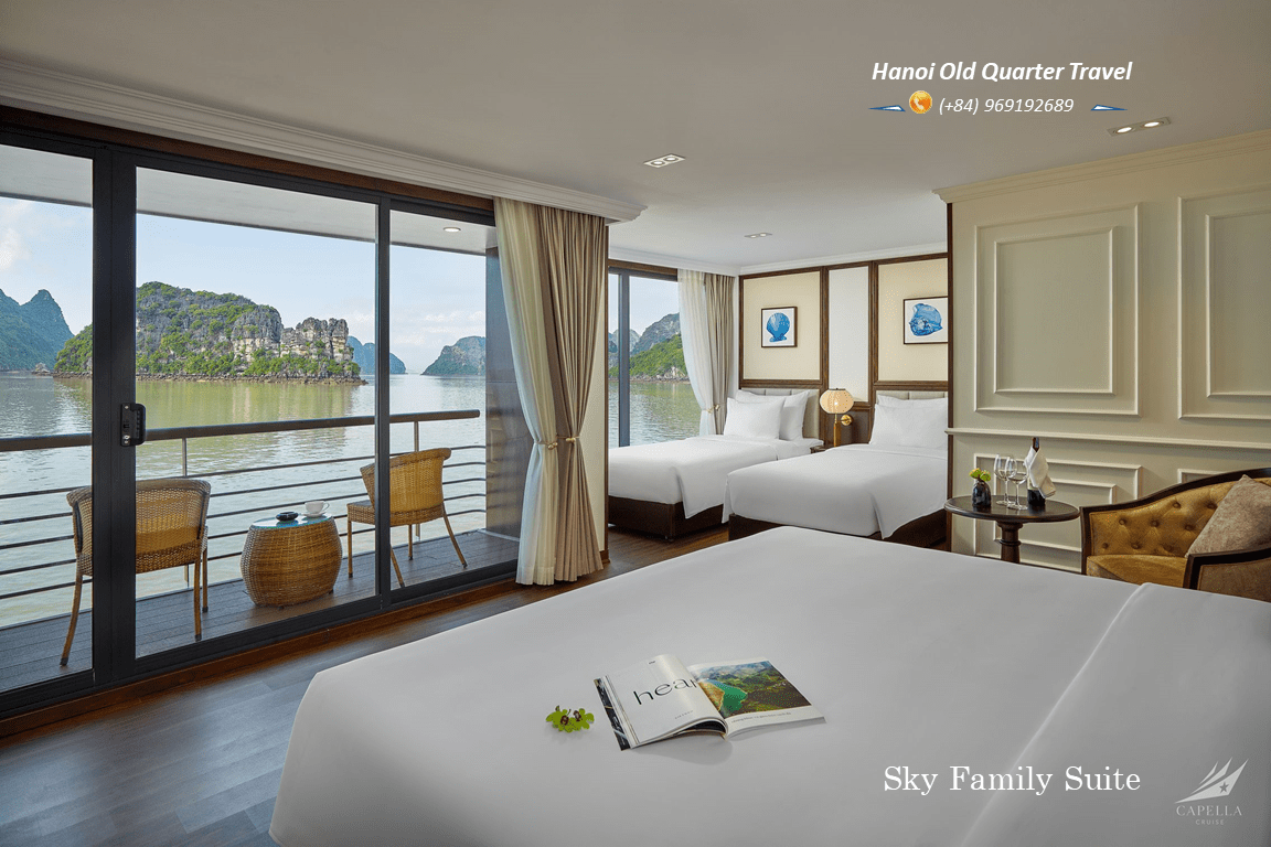 CAPELLA CRUISE- A LUXURY 5 STAR CRUISE IN LAN HA BAY