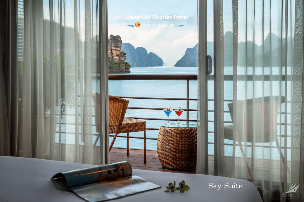 CAPELLA CRUISE- A LUXURY 5 STAR CRUISE IN LAN HA BAY