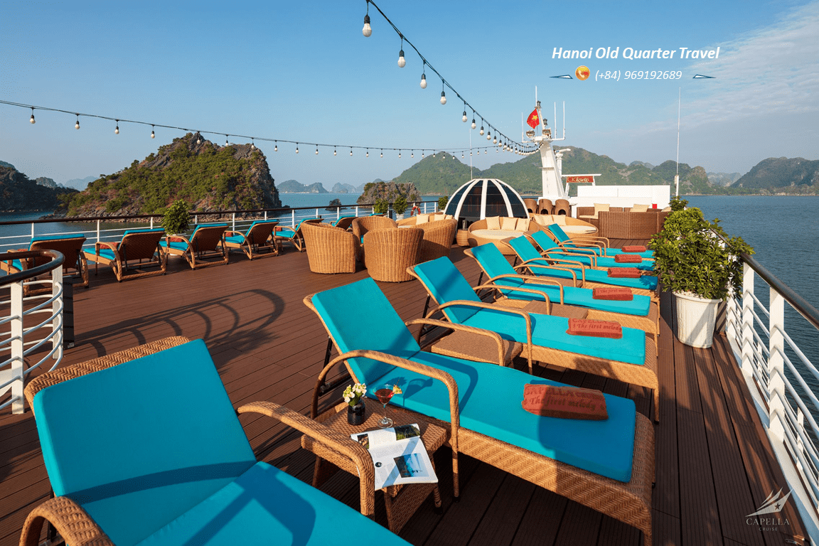 CAPELLA CRUISE- A LUXURY 5 STAR CRUISE IN LAN HA BAY