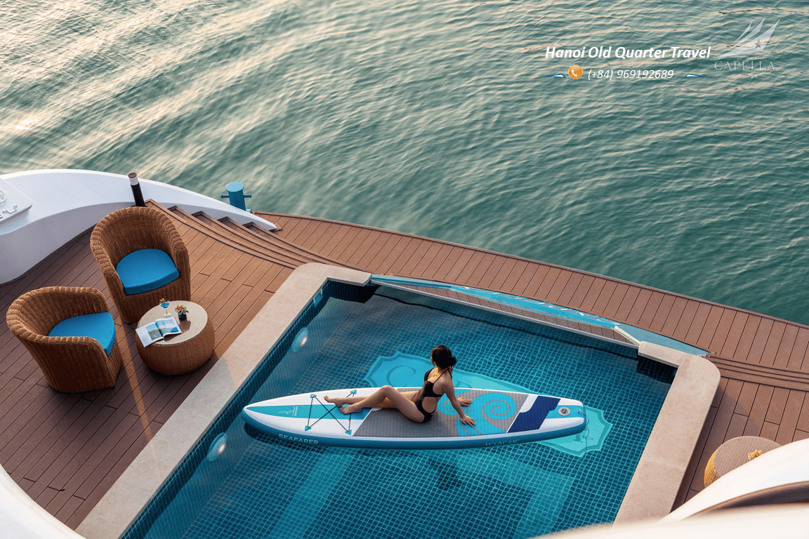 CAPELLA CRUISE- A LUXURY 5 STAR CRUISE IN LAN HA BAY