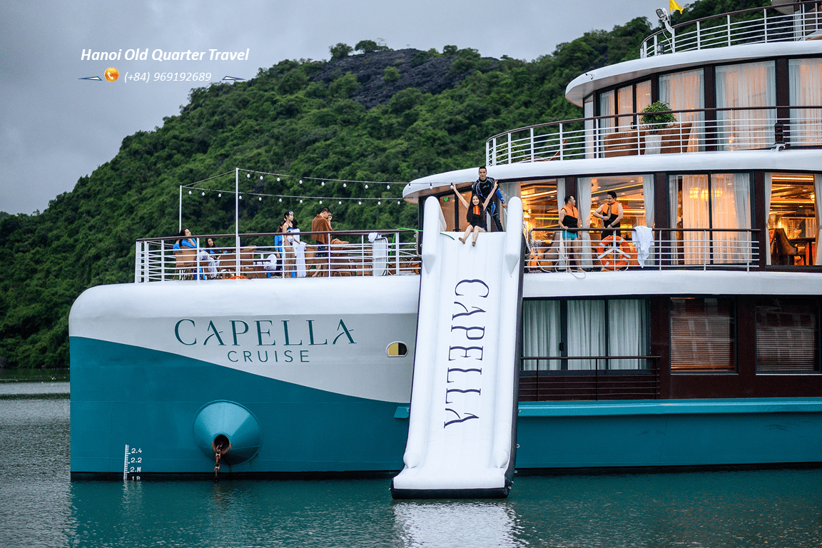 CAPELLA CRUISE- A LUXURY 5 STAR CRUISE IN LAN HA BAY