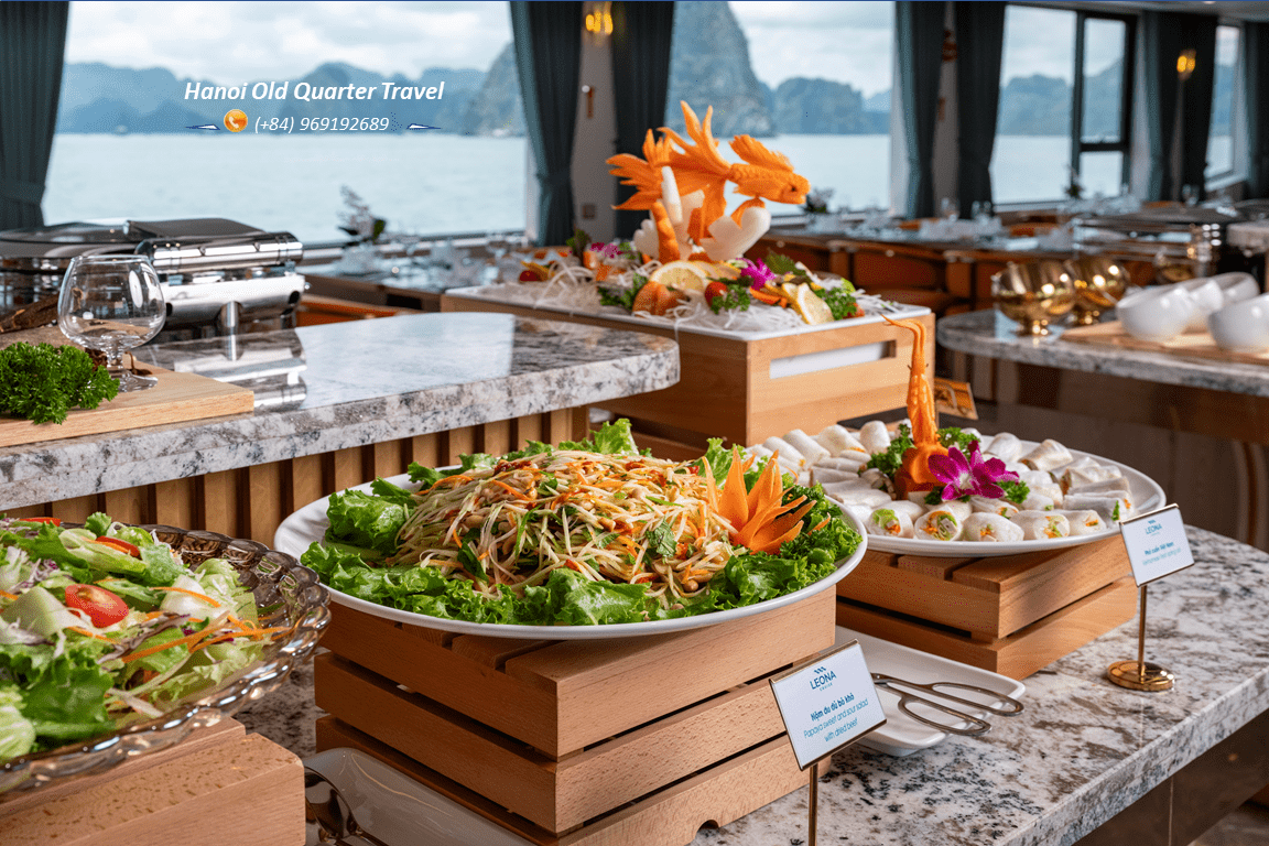 Leona VIP Day Cruise in Ha Long Bay