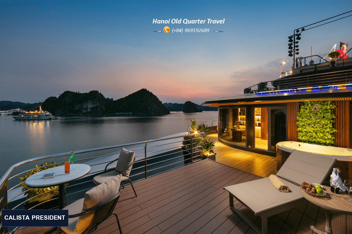 CALISTA CRUISE- A LUXURY 5 STAR CRUISE IN HA LONG BAY