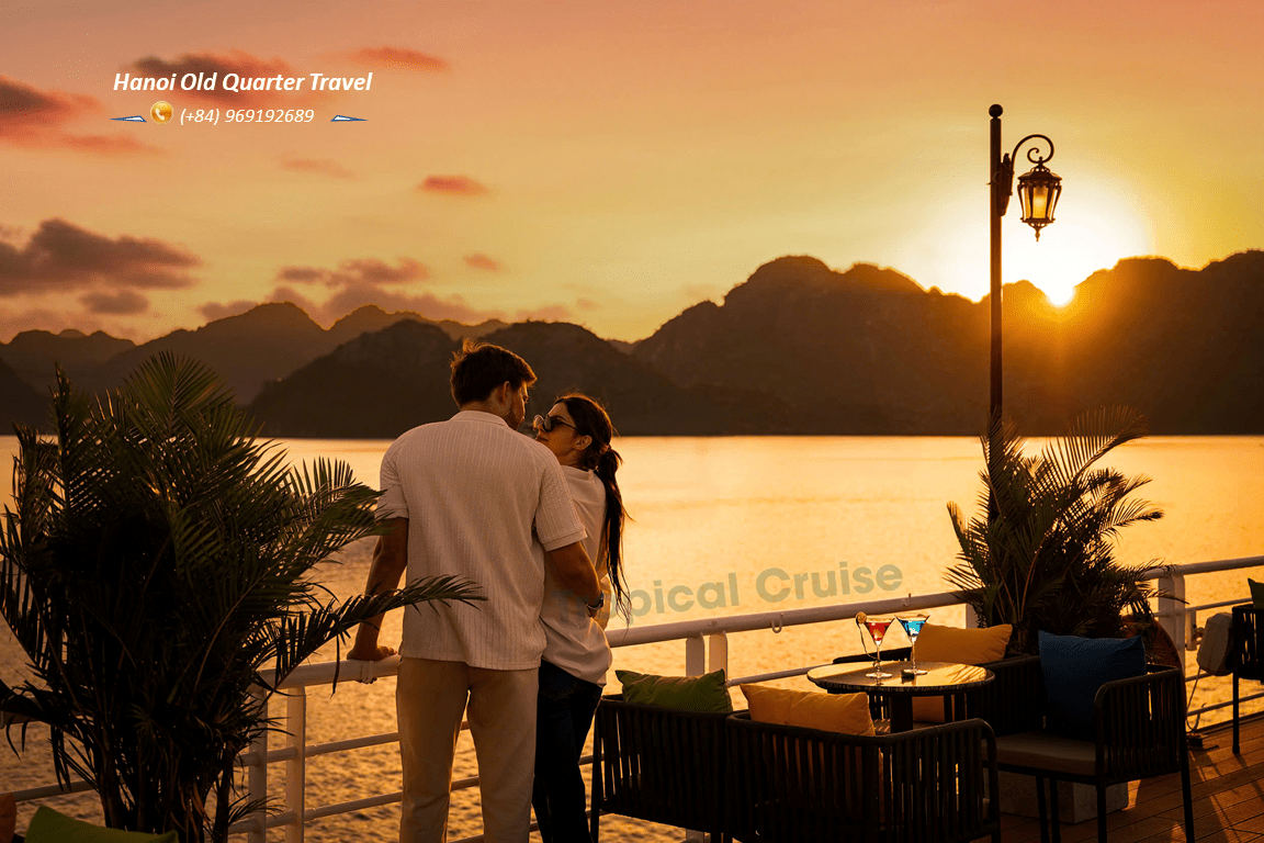 Tropical Cruise 5-Star Day Cruise in Lan Ha Bay & Cat Ba Island