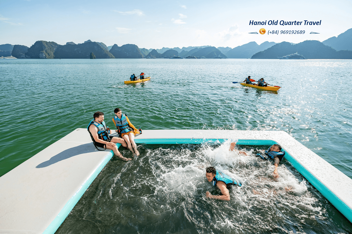 Tropical Cruise 5-Star Day Cruise in Lan Ha Bay & Cat Ba Island