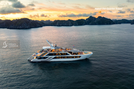 Serenity Grandeur Luxury Day Cruise in Lan Ha Bay & Cat Ba Island