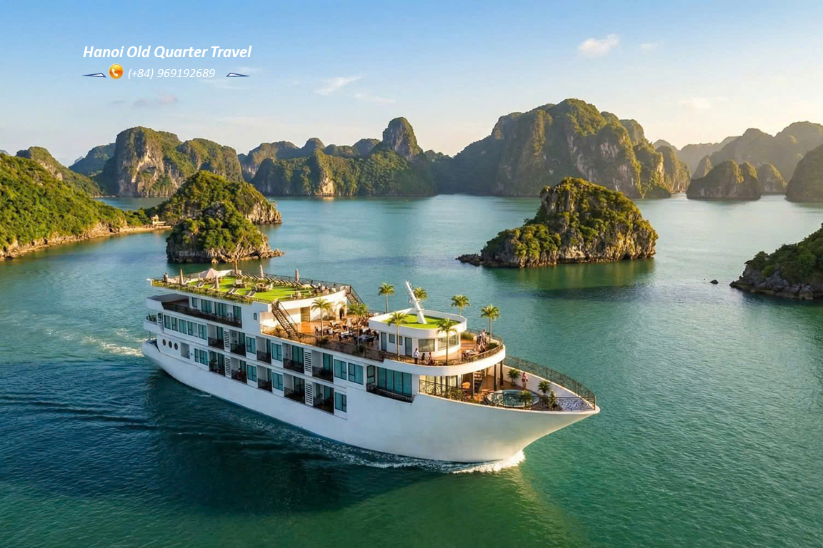 VERDURE LOTUS GRANDEUR CRUISE- 5 STAR CRUISE IN HA LONG BAY