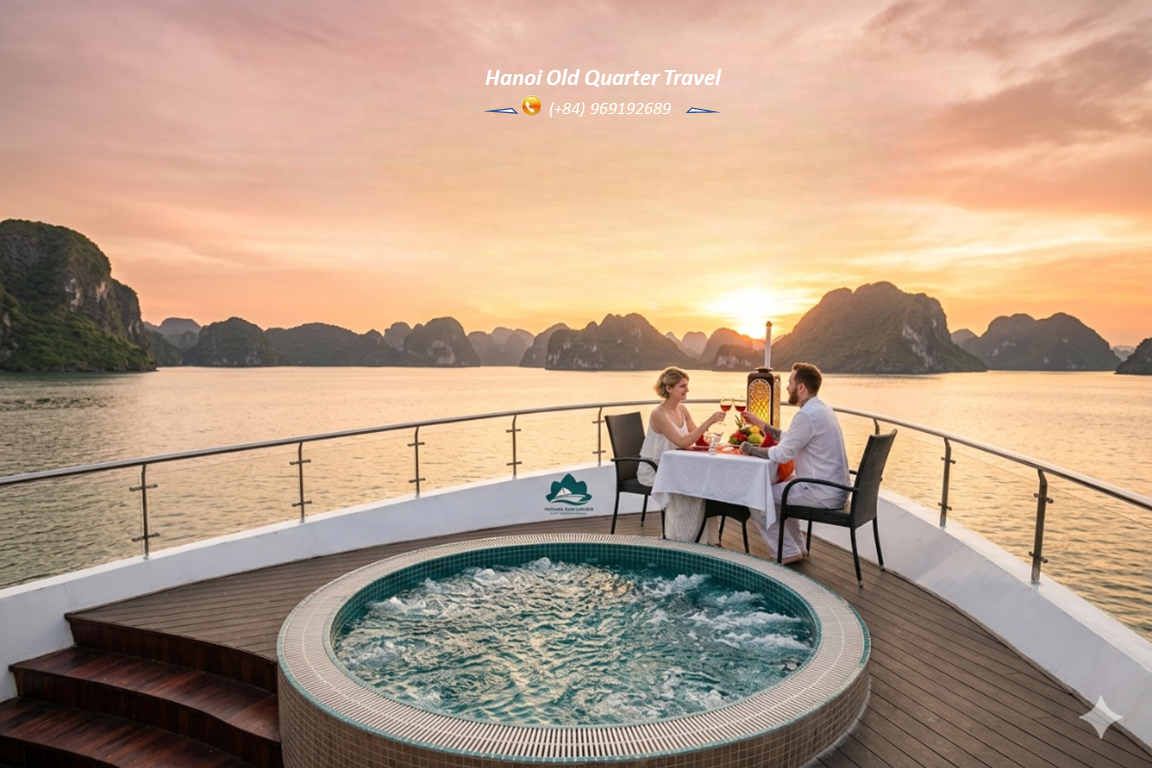 VERDURE LOTUS GRANDEUR CRUISE- 5 STAR CRUISE IN HA LONG BAY