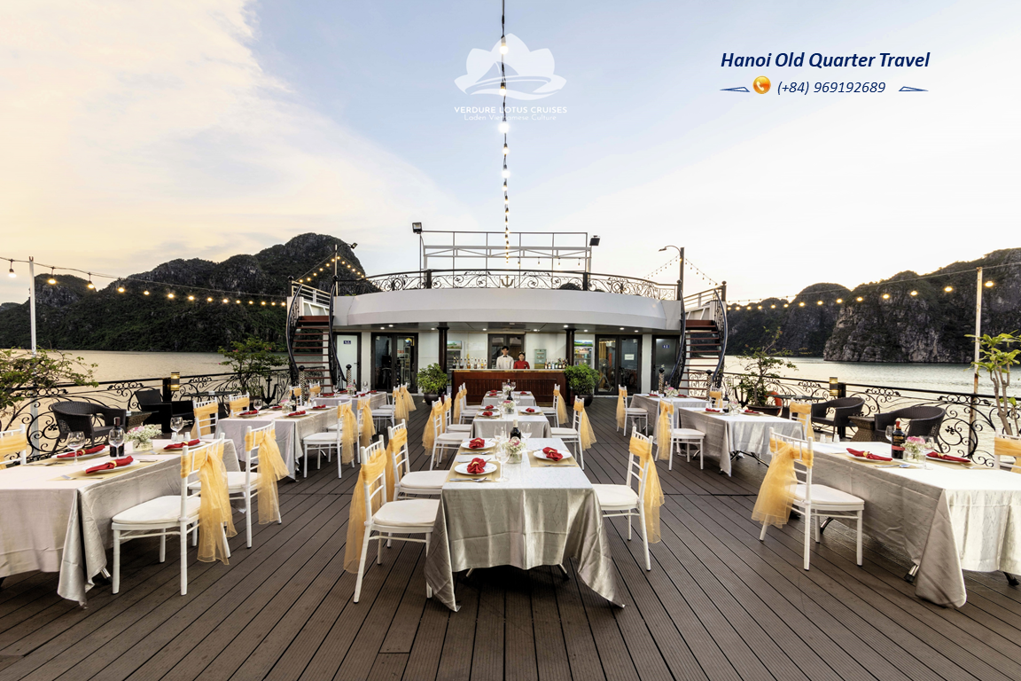 VERDURE LOTUS GRANDEUR CRUISE- 5 STAR CRUISE IN HA LONG BAY