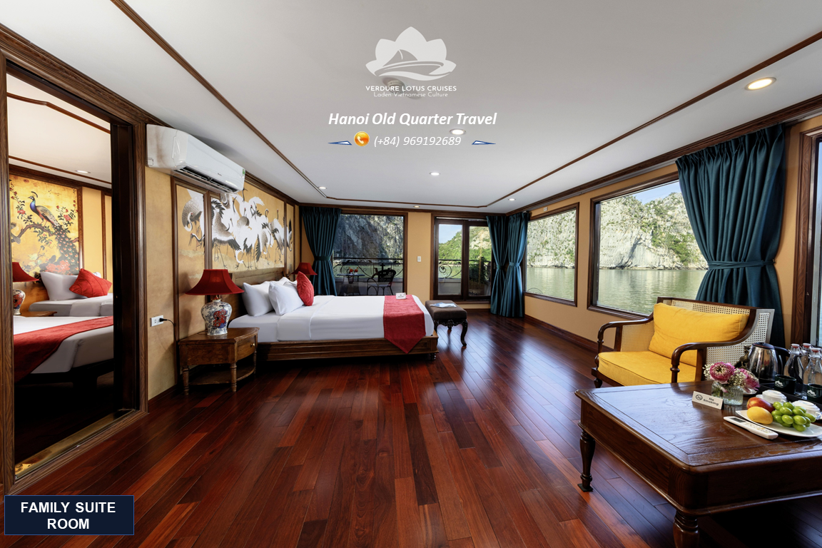 VERDURE LOTUS GRANDEUR CRUISE- 5 STAR CRUISE IN HA LONG BAY