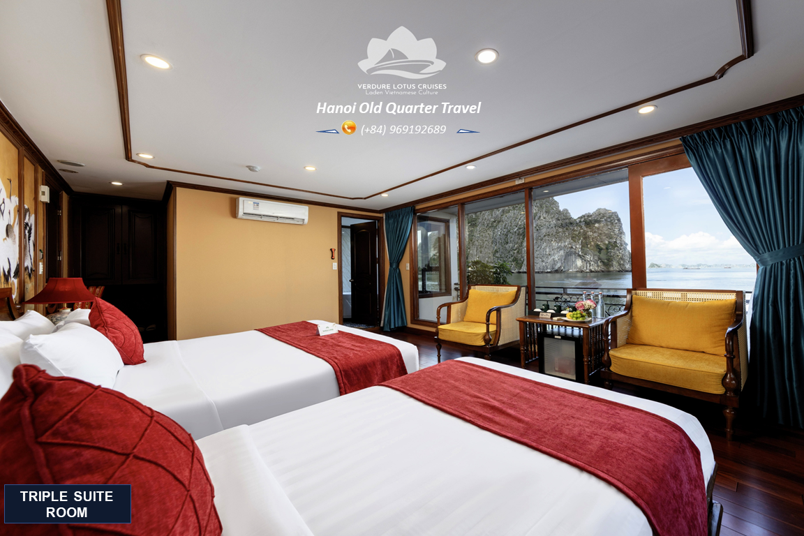 VERDURE LOTUS GRANDEUR CRUISE- 5 STAR CRUISE IN HA LONG BAY