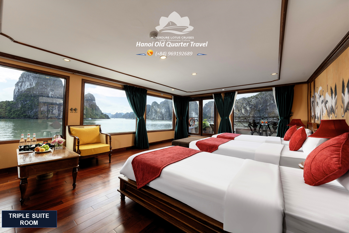 VERDURE LOTUS GRANDEUR CRUISE- 5 STAR CRUISE IN HA LONG BAY