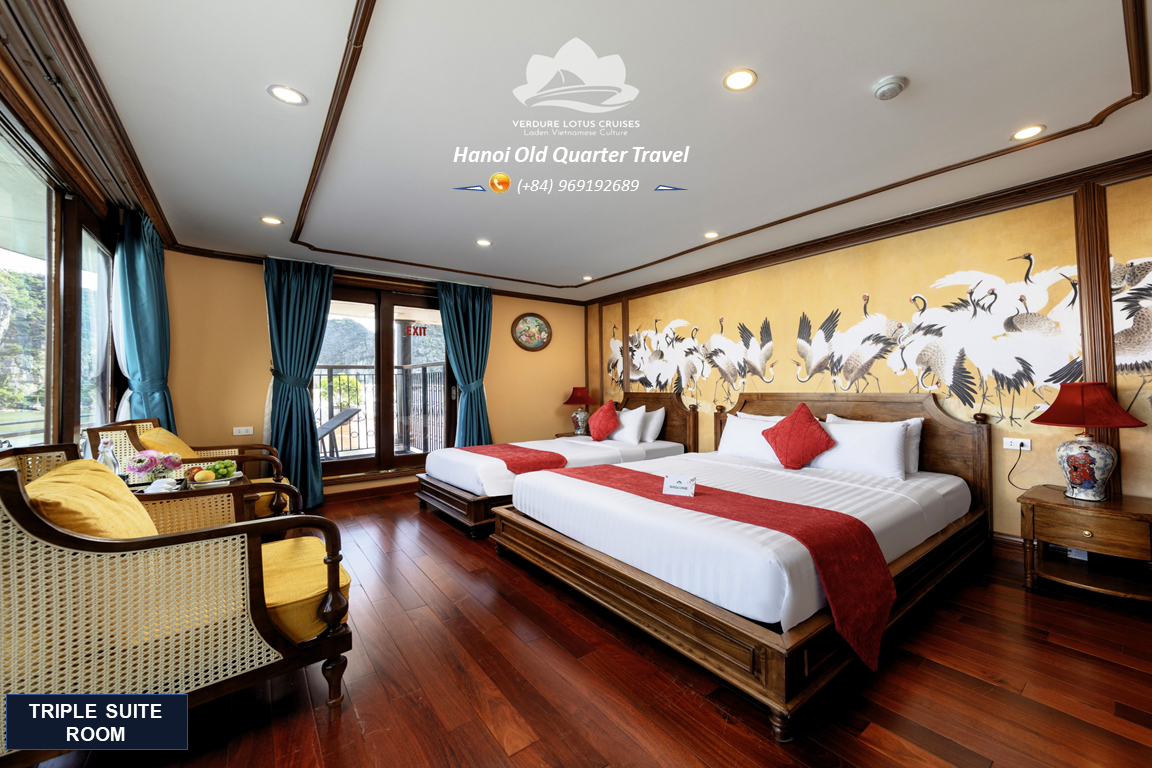 VERDURE LOTUS GRANDEUR CRUISE- 5 STAR CRUISE IN HA LONG BAY
