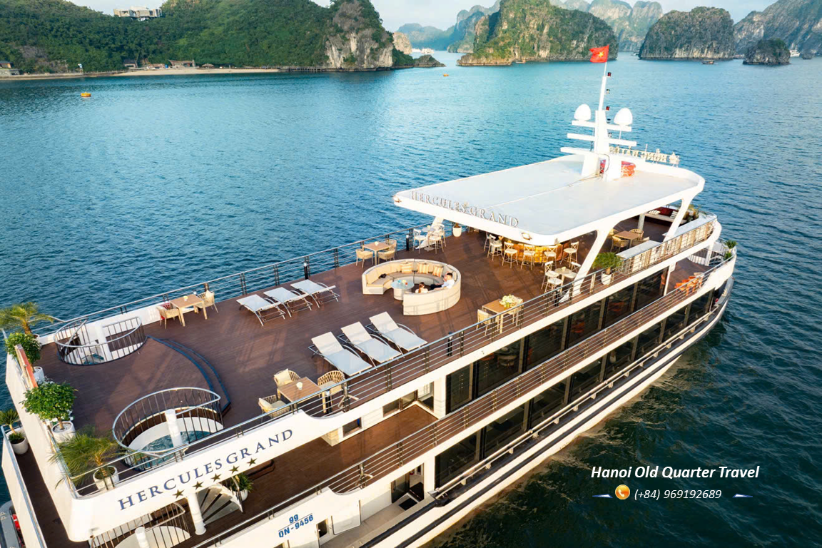 Hercules Grand 5-Star Day Cruise in Ha Long Bay