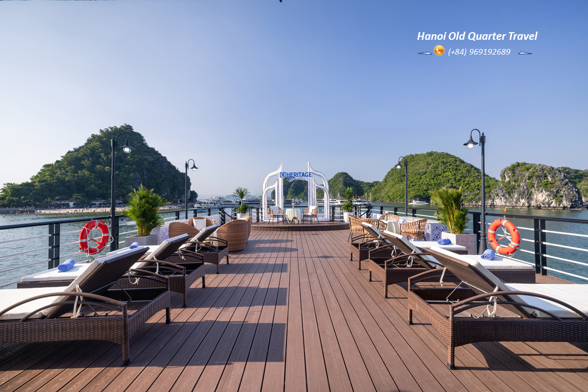Heritage Signature 5-Star Day Cruise in Ha Long Bay