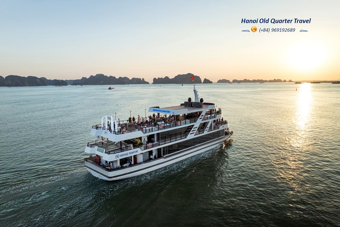 Heritage Signature 5-Star Day Cruise in Ha Long Bay