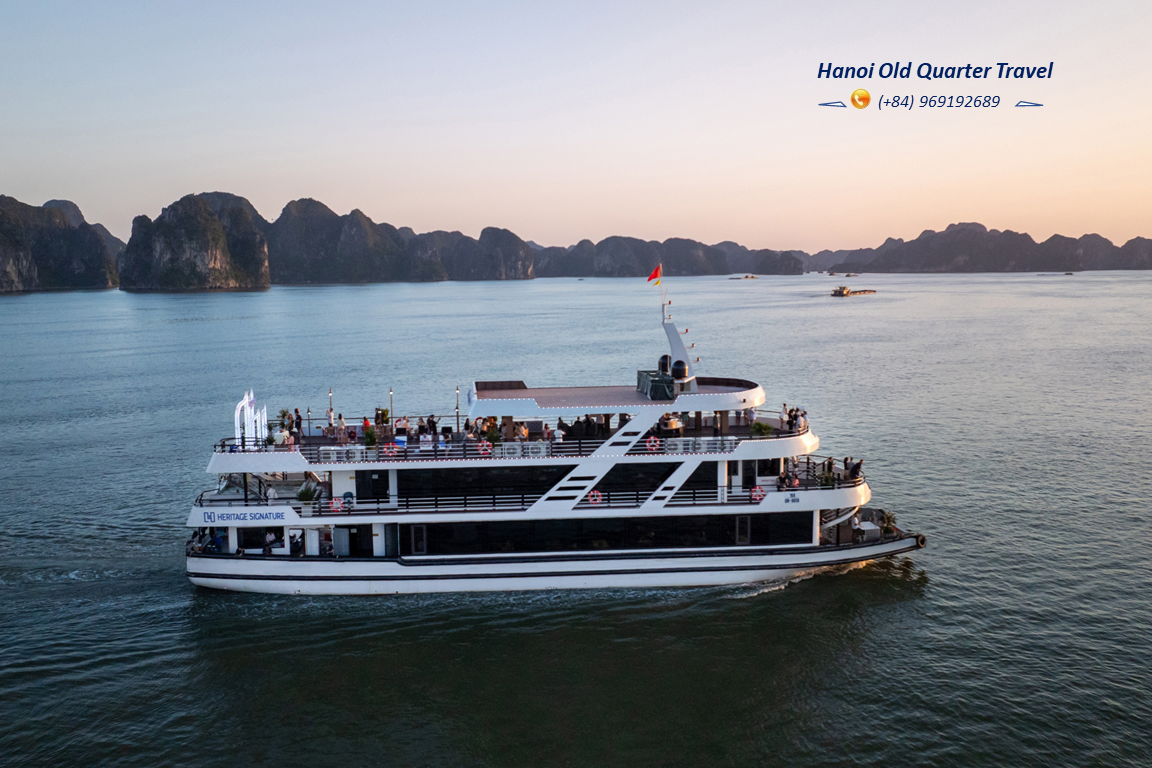 Heritage Signature 5-Star Day Cruise in Ha Long Bay